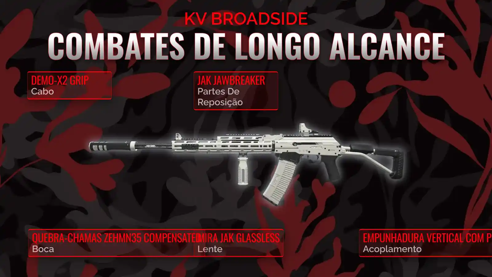 KV Broadside: Forjando o Melhor Loadout long range